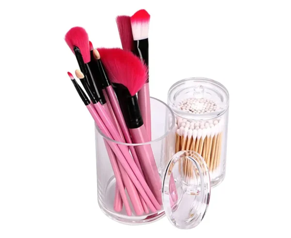 Cylindre de coton-tige organisateur boîte de cosmétiques – Image 4