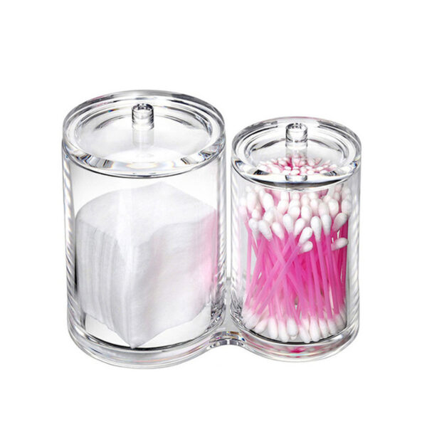 Cylindre de coton-tige organisateur boîte de cosmétiques